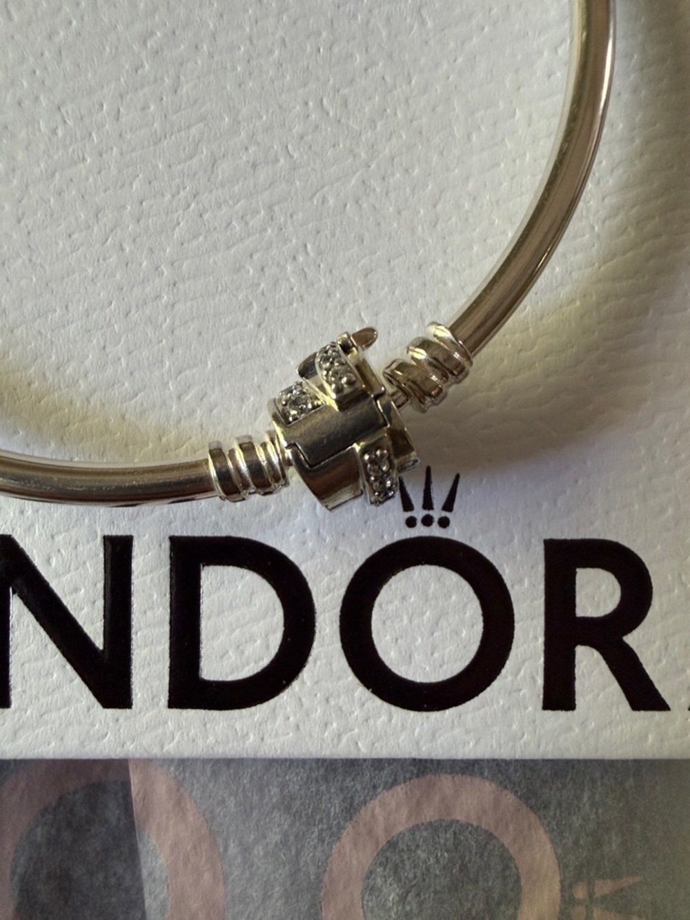 Pandora Shooting Star Silver Bangle NWoT - Picture 5 of 10